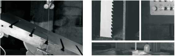30m/Min Vertical Metal Cutting Band ha visto, macchina automatica della sega a nastro 2200W