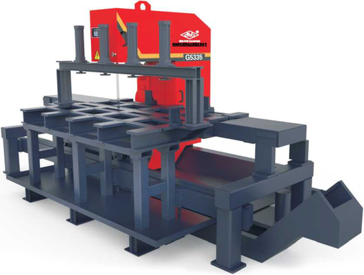 lama a nastro verticale lunga 4KW di 4000mm per metallo e legno