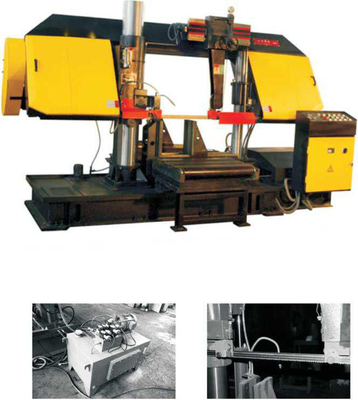 17m/Min Horizontal Band Saw, macchina completamente automatica della sega a nastro 5.5kw