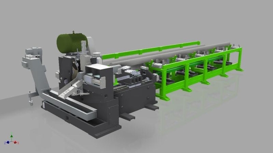 7.5kw elettrico 150r/Min Automatic Circular Saw Machine con l'alimentatore di Antivari