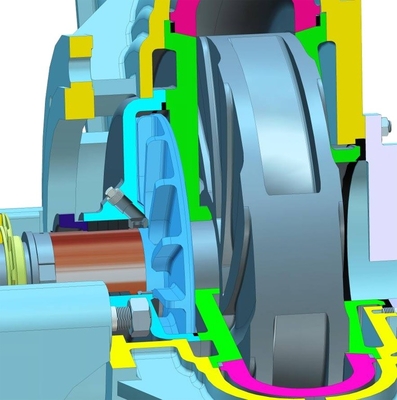 Abrasione bassa elettrica 32ZBG-250 della pompa di fango dei residui delle acque luride di 1440rpm 3kw