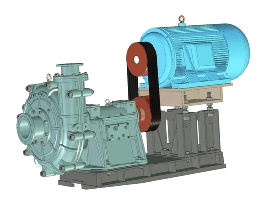 Pompa ad alta pressione dei residui 3775.5M3/H, pompa portatile 500ZBD-1250 del fango 560kw