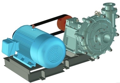 Pompa centrifuga del fango dei residui della pompa dell'alta ventola chiusa orizzontale della testa